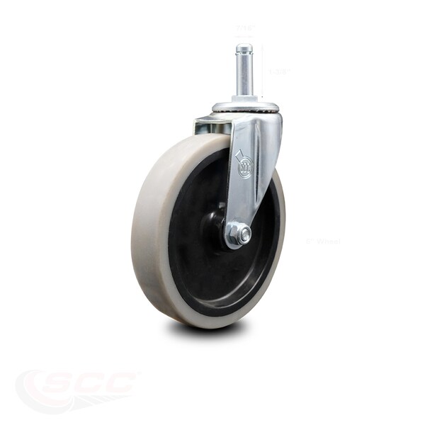 Cambro 41076 Replacement Swivel Caster-BC340KD Utility Cart